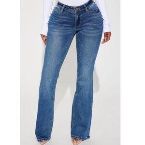 Stretch Bootcut Jeans